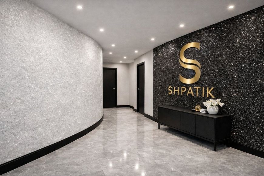 Рідкі шпалери мармурово-шовкові ТМ SHPATIK В02 Білий леопард 1 кг  фото