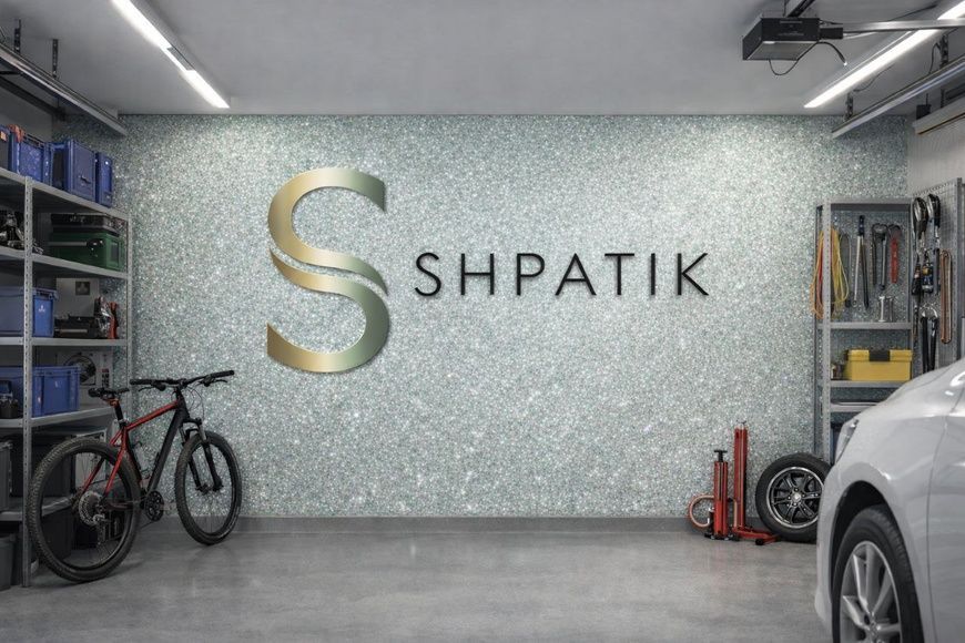 Рідкі шпалери мармурово-шовкові ТМ SHPATIK В12 Зелений леопард 1 кг  фото